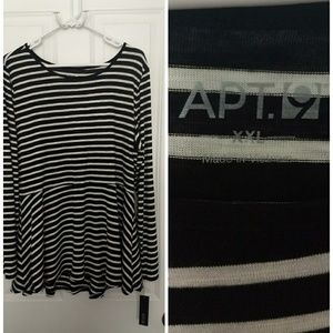 NWT Women's Peplum Shirt